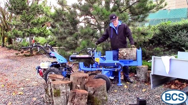 Log Splitter Video